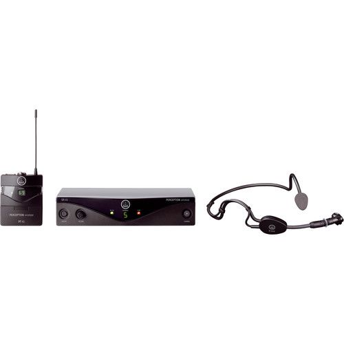  AKG Perception Wireless Sports Set with Cardioid Lavalier Microphone Kit (A: 530 to 560 MHz)