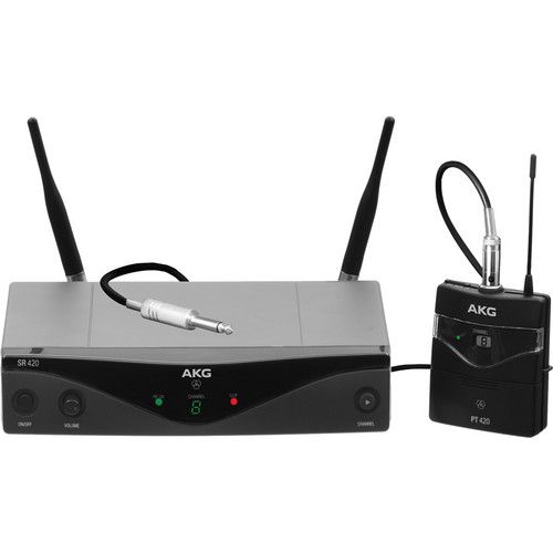  AKG WMS420 Wireless Instrument System (Band A: 530 to 559 MHz)