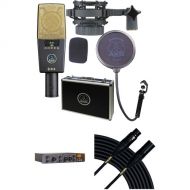 AKG C414 XLII Microphone and Universal Audio LA-610 Recording Kit