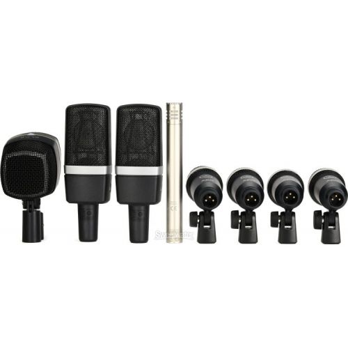  AKG Drum Set Premium 8-piece Microphone Set