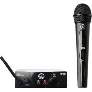 AKG Pro Audio WMS40MINI Vocal Set Band US25C Wireless Microphone System, with SR40 Receiver and PT40 Mini Pocket Transmitter, Black