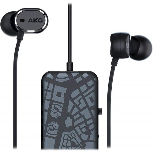  AKG Noise Canceling Canal Earphone N20NC (BLACK)【Japan Domestic genuine products】