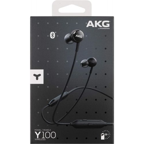  AKG Bluetooth Wireless Sealed Dynamic Canal Type Earphones AKG Y100 Wireless (Black) AKGY100BTBLK【Japan Domestic Genuine Products】【Ships from Japan】