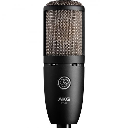  AKG P220 Large-diaphragm Condenser Microphone Black