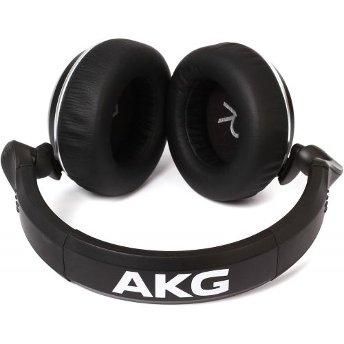  AKG Pro Audio AKG K182PROFESSIONAL Closed-Back Monitor HEADPHONESK182, Black, Standard Size (K182)