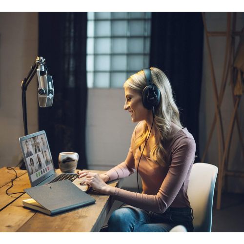  [아마존베스트]AKG Pro Audio Podcaster Essentials Kit for Streamers, Vloggers, and Gamers-Includes Lyra USB-C Microphone, K371 Headphones, and Ableton Lite Software