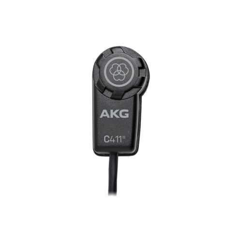  AKG Pro Audio AKG C411 PP High-Performance Miniature Condenser Vibration Pickup with MPAV Standard XLR Connector