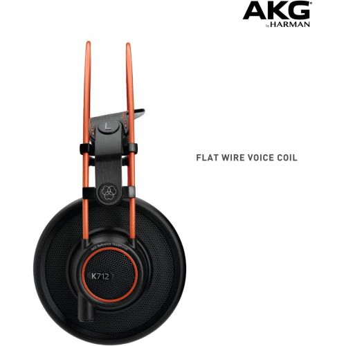  AKG 885038035688 K712 Pro Over-Ear MasteringReference Headphones - Open