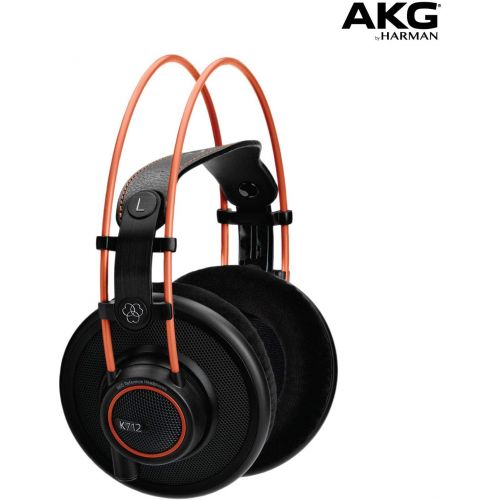  AKG Pro Audio K712 PRO Over-Ear Open Reference Studio Headphones