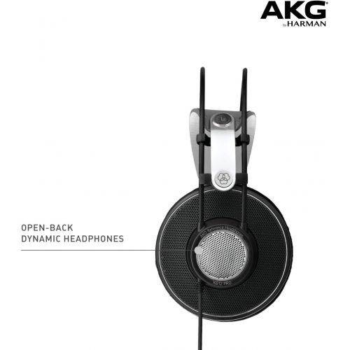  AKG Pro Audio K712 PRO Over-Ear Open Reference Studio Headphones