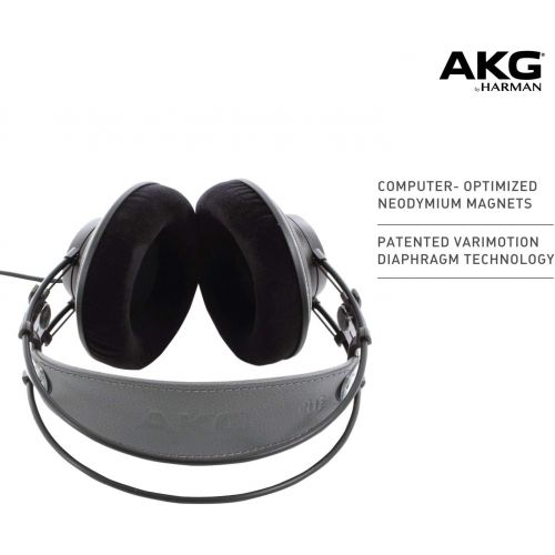 AKG Pro Audio K712 PRO Over-Ear Open Reference Studio Headphones