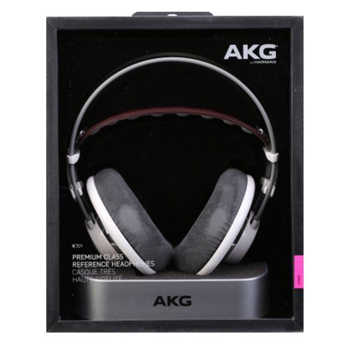  AKG Pro Audio K701 Reference Class Premium Headphones, White