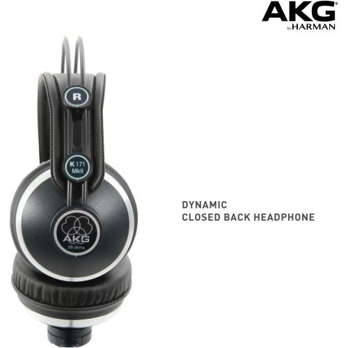  AKG Pro Audio K171 MKII Channel Studio Headphones