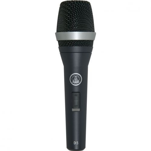  AKG Pro Audio AKG D5S Professional Dynamic Vocal Microphone with OnOff Switch