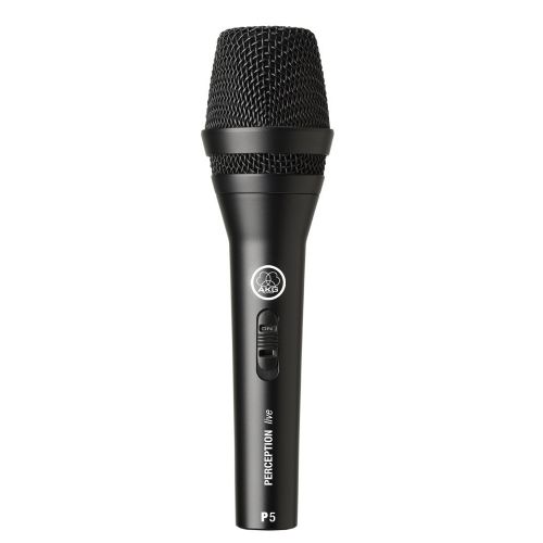  AKG Pro Audio AKG P5 S High-Performance Dynamic Vocal Microphone with OnOff Switch
