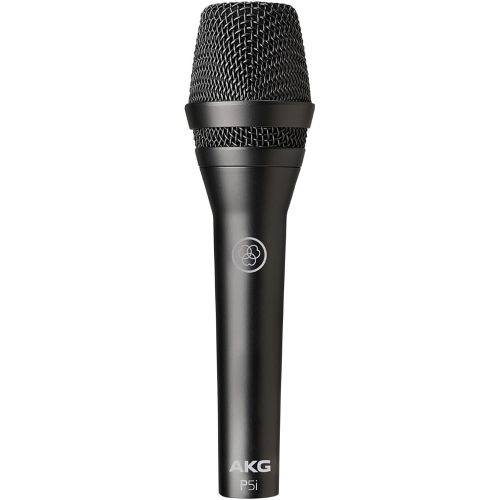  AKG Pro Audio Vocal Dynamic Microphone, Black (AKG P5i)