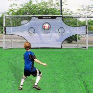 AKOZLIN Soccer Field Nets Target Sheets Choose 11x6ft 17x6.6ft 24x8ft Attach to Your Goal for The Ultimate Accuracy Training Partner