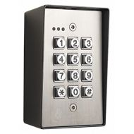 ALARM CONTROLS Access Control Keypad,4-7/8in H,SS