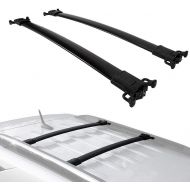 ALAVENTE Roof Rack Cross Bars Crossbars System Compatible for Chevrolet Chevy Equinox/GMC Terrain 2010 2011 2012 2013 2014 2015 2016 2017 (Pair, Black)