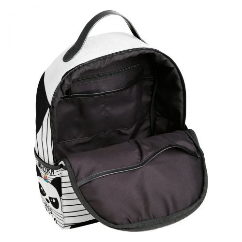  ALAZA Use4 Hipster Cat Union Jack Polyester Backpack School Travel Bag (Color16)