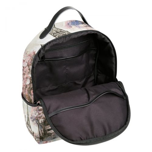  ALAZA Use4 Hipster Cat Union Jack Polyester Backpack School Travel Bag (Color17)
