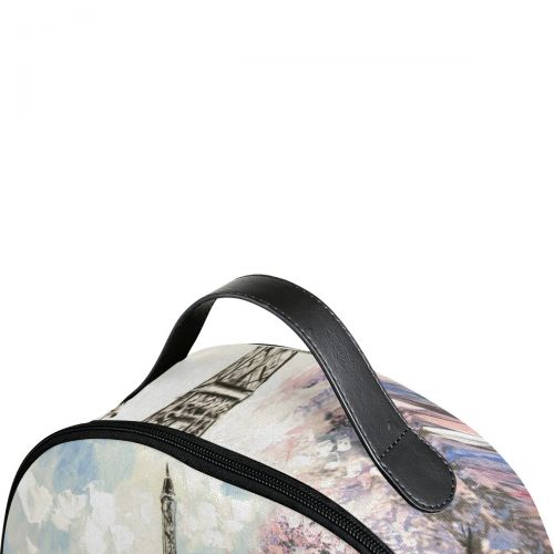  ALAZA Use4 Hipster Cat Union Jack Polyester Backpack School Travel Bag (Color17)