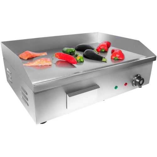  [아마존베스트]ALDKitchen Flat Top Griddle | Teppanyaki Grill with Single Thermostat | Commercial Griddle | 21.50’ x 16.00’ | 110V