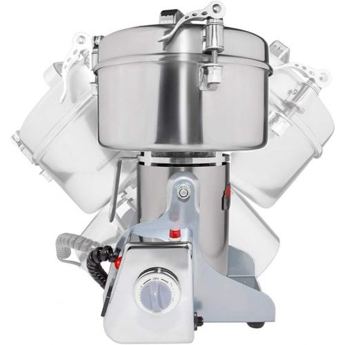  Vinbero 2000g Electric Mill Herb Grain Grinder 50-300 Mesh Mill Flour Powder 25000 RMin Superfine Powder Pulverizer for Spice Herbs Grains Coffee Rice Corn Sesame Soybean Fish Fee