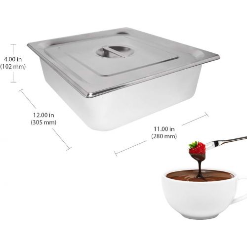  ALDKitchen Digital Electric Chocolate Melter 8 kg Commercial Chocolate Heater 1 Tank 800 W 110 V