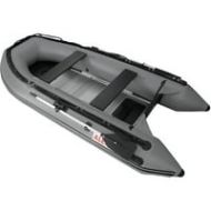 ALEKO Inflatable Boat - Aluminum Floor - 10.5 Feet - Grey