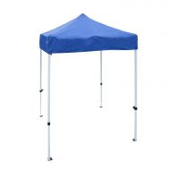 ALEKO GZF5X5BL Foldable Popup Polyester Gazebo Canopy Patio Coffee Shelter 5 x 5 Feet Blue