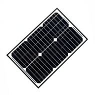 ALEKO SPU25W12V 25 Watt 12 Volt Monocrystalline Solar Panel for Gate Opener Pool Garden Driveway