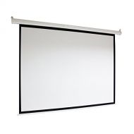 ALEKO MPS100 Motorized Drop Down Projector Screen 16:9 with Remote Control 100 Inches