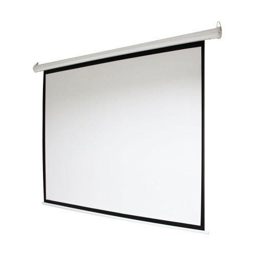  ALEKO MPS92 Motorized Drop Down Projector Screen 16:9 with Remote Control 92 Inches