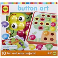 ALEX Toys Alex Discover Button Art Activity Set Kids Art and Craft Activity