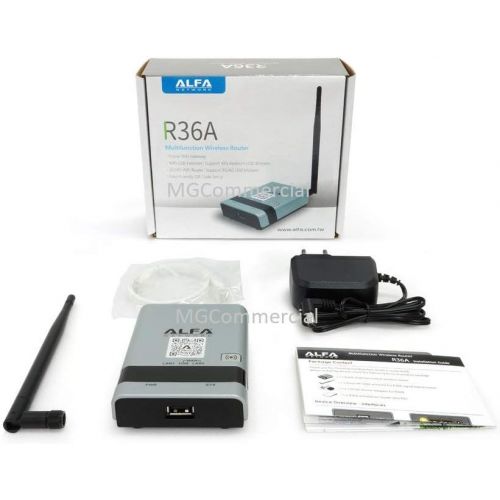  ALFA Networks ALFA R36A Portable Wireless 802.11n WiFi USB Router for AWUS036NH AWUS036NEH R36