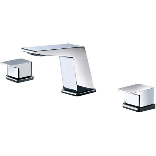  ALFI brand AB1471-PC Polished Chrome Modern Widespread Bathroom Faucet