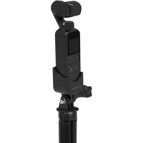  ALIKEEY Kamera Zubehoer Multifunktionaler 1/4 Schraubadapterhalter fuer DJI OSMO Pocket