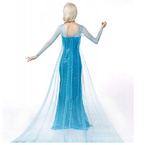  ALINGNA Women Halloween Cosplay Frozen Elsa Princess Costume Girls Fancy Party Dress Up