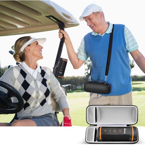  ALKOO Case Compatible with Bushnell Wingman Golf GPS Speaker, Protective Pouch Carrying Bag Box for Bushnell Wingman Bluetooth Speaker