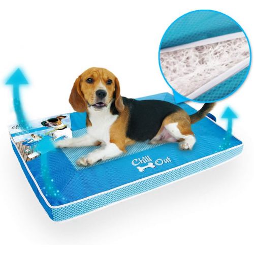  ALL FOR PAWS Pet Cool Mat Cool Dog Mat Cooling Pad Dog Bed Mat