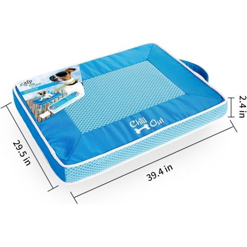  ALL FOR PAWS Pet Cool Mat Cool Dog Mat Cooling Pad Dog Bed Mat