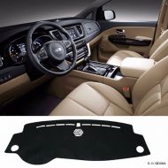 ALLBrand Trandy Car Dash Cover Mat Pad Sun Cover Carpet for KIA Sedona 2014+ All New Canival K13 B/B