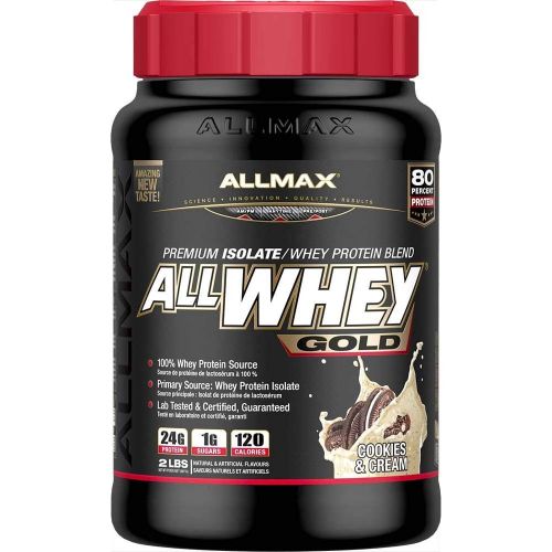  ALLMAX NUTRITION ALLMAX Nutrition Allwhey Gold Vanilla Vanilla -- 5 lbs