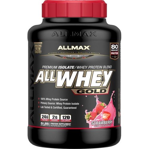  ALLMAX NUTRITION ALLMAX Nutrition Allwhey Gold Vanilla Vanilla -- 5 lbs