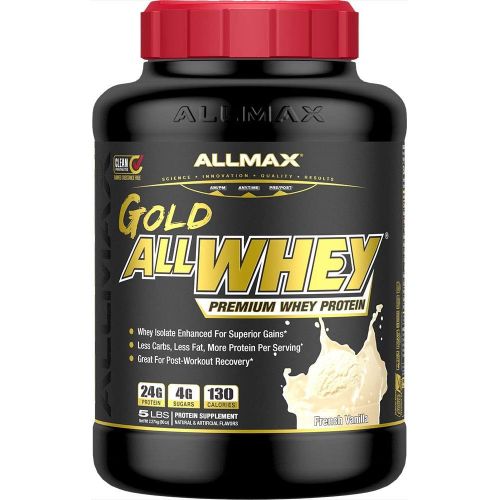  ALLMAX NUTRITION ALLMAX Nutrition Allwhey Gold Vanilla Vanilla -- 5 lbs