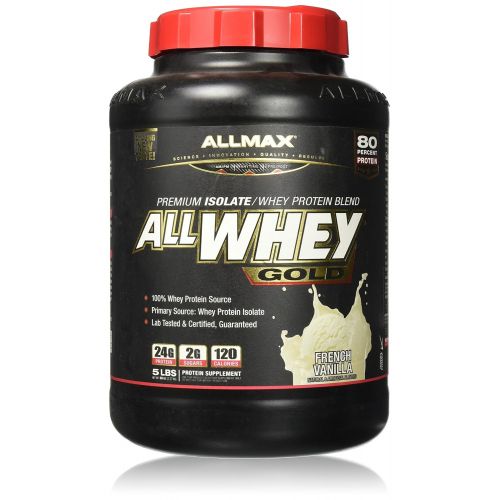  ALLMAX NUTRITION ALLMAX Nutrition Allwhey Gold Vanilla Vanilla -- 5 lbs