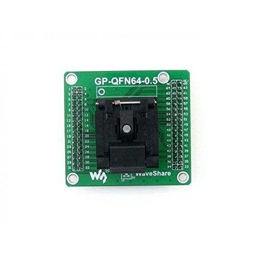  ALLPARTZ Waveshare GP-QFN64-0.5-B, Programmer Adapter