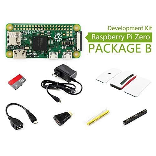  ALLPARTZ Waveshare Raspberry Pi Zero Package B, with Official Case