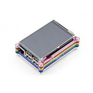 ALLPARTZ Waveshare Raspberry Pi 3 Model B with Rainbow Case